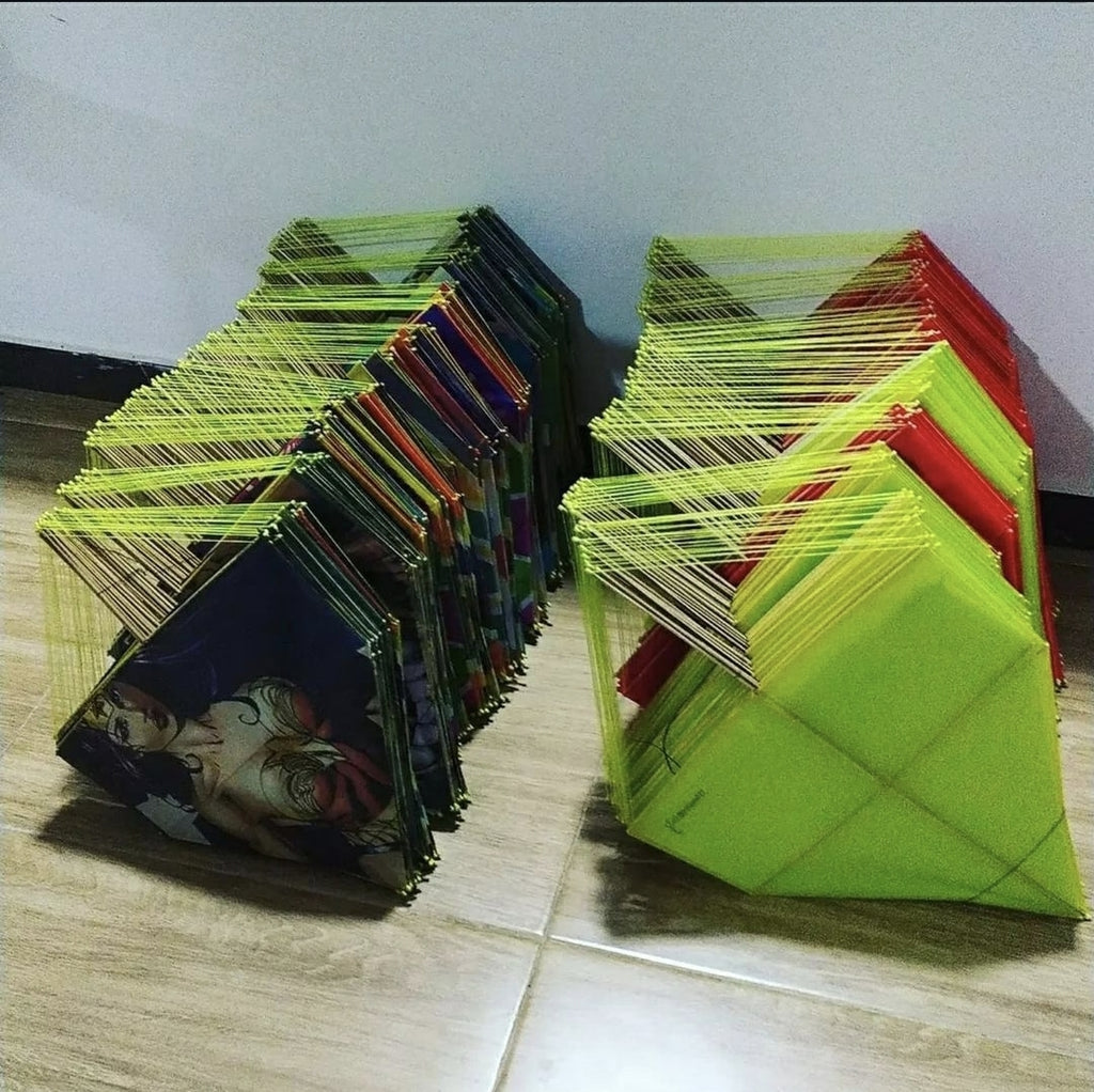 100 UNIDADES DE PIPAS 45 CM SORTIDAS