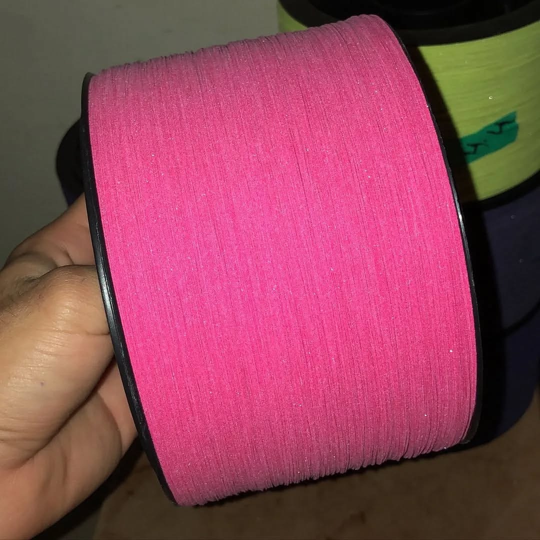 3 MIL JARDAS FIO 10 ULTRA DE 5 PASSADAS BLINDADA RESINADA ROSA CHOQUE